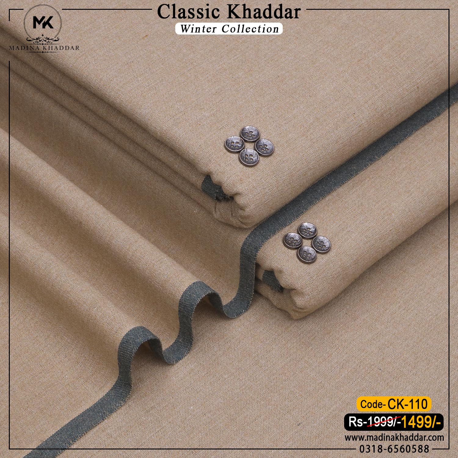Classic Khaddar - Ck-110